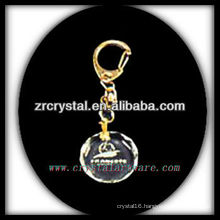 laser etched crystal keychain and blank crystal G057
